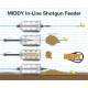 MIDDY In-Line Shotgun Feeder 21g