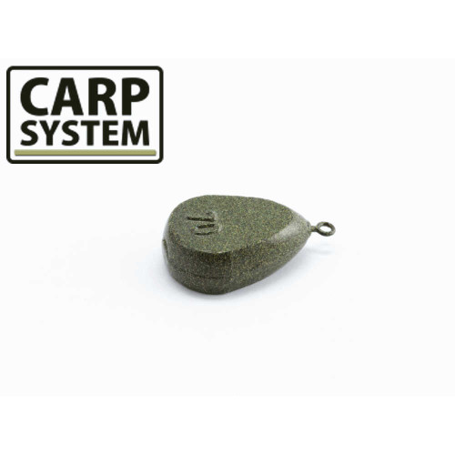Carp System Flat Swivel Pear šaransko olovo