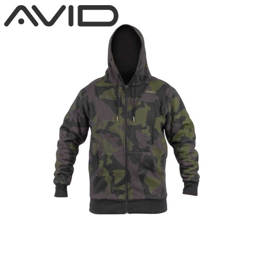 Avid Distortion Camo Zip Hoodie