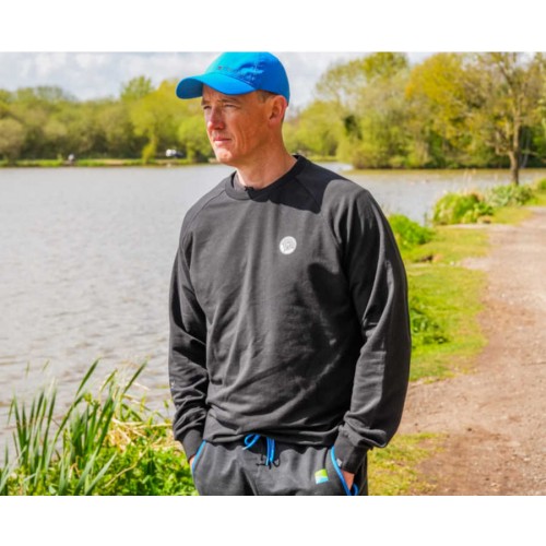 Preston Black Minimal Sweatshirt