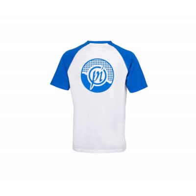 Preston T-Shirt Lightweight White Raglan