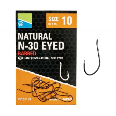 Preston Natural N30 Eyed udice