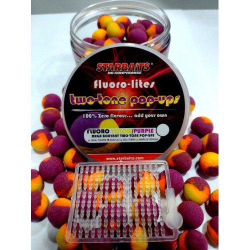 Bouillettes Flottantes Fluo STARBAITS Fluo Pop Up Yellow