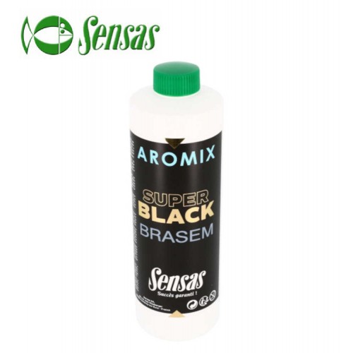 Sensas Aromix Super Black Brasem 500ml