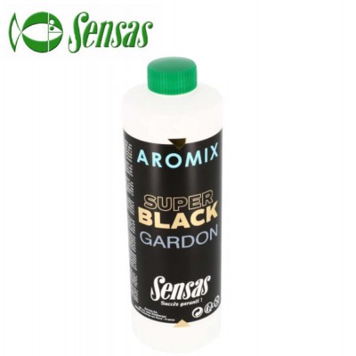 Sensas Aromix Super Black Gardon 500ml