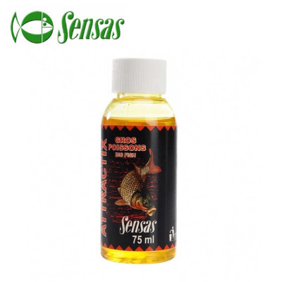 Sensas Attractix Gros Poissons - Carp 75ml