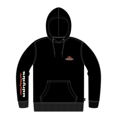 Sakura Hoodie Black