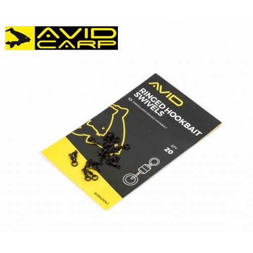 Avid Hookbait Swivels - Ringed