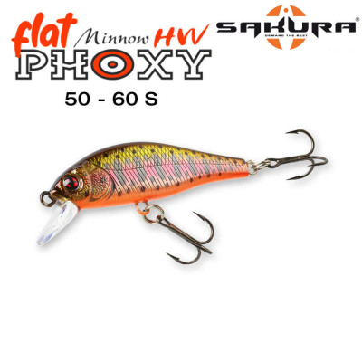 Sakura Phoxy Minnow Flat HW 50S 